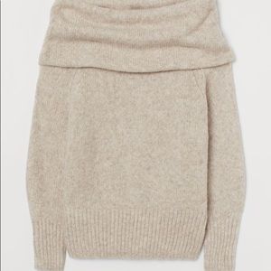 H&M Off Shoulder Sweater